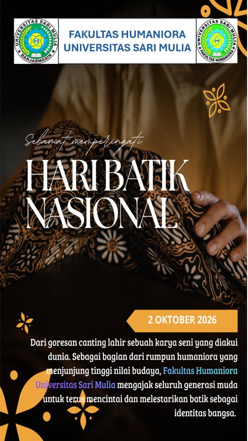 Ucapan Selamat hari batik Nasional 2026